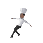 3D Chef Dancing